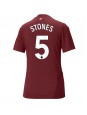 Manchester City John Stones #5 Ausweichtrikot für Frauen 2024-25 Kurzarm